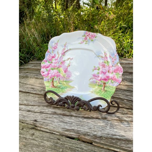 Vintage Royal Albert Salad Plate Blossom Time Bone China England - Picture 12 of 13